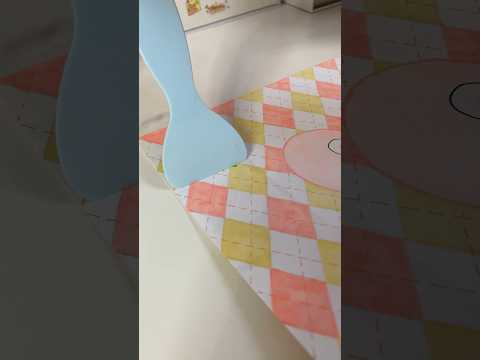 Видео: Делаю коврик для стола #diystationery #papercraft #shorts