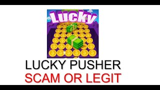 Lucky Pusher App is a Scam And Here is the Proof, does it even pay? Cash App Rewards, Game review screenshot 3
