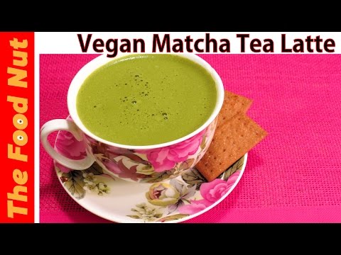 vegan-matcha-green-tea-latte-recipe---how-to-make-matcha-without-special-equipment-|-the-food-nut