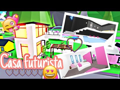 Remodelacion De Mi Casa Futurista Adopt Me Roblox Youtube - fiesta en la piscina adopt me roblox youtube