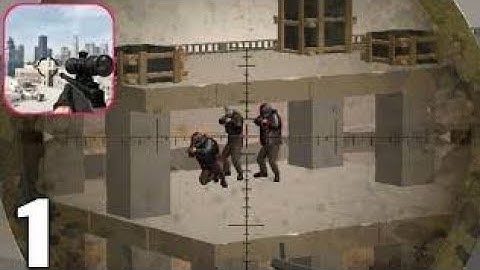 Sniper Attack 3D Shooting War - Gameplay Walkthrough Part I (iOS Android)
