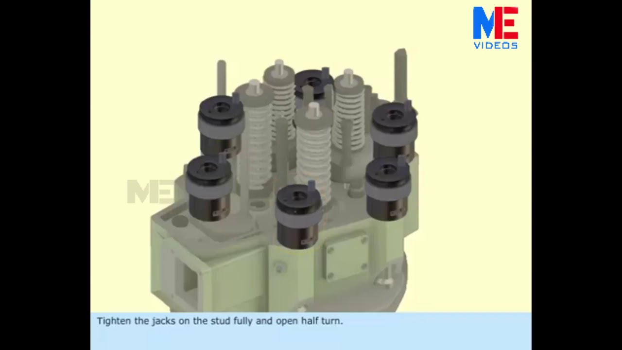 Cylinder Head Overhaul Auxiliary Engine YouTube