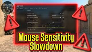 Fix Mouse Sensitivity Slowdown and Flick Lag Bug in Counter Strike 2