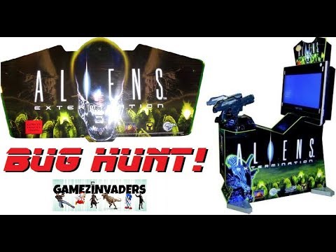 ALIENS: EXTERMINATION! Global VR Arcade! Mission 1: Bug Hunt - YouTube