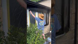 Painting White Windows Black | Simple and Cheap! #windows #painting #diy #handyman #howto