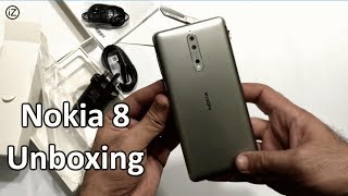 Nokia 8 Unboxing & Review! Pakistan | Retail Unit (4k) {Urdu/Hindi)