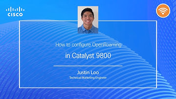 Configure OpenRoaming in the Cisco Catalyst 9800