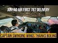 The captain swinging wings thanks Boeing for 787 delivery | China pilots eye（ATC Subtitle）