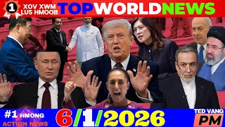 6/1/2026 (🌑PM)🎯LEBANON-ISRAEL, IRAN THIM KEV SIB THAM NRES ROG, GOP TSIS TXHAWB TRUMP $1.8B, ASIA