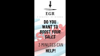 5 Tips To Successful Sales Egrs 3 Minute Wisdom