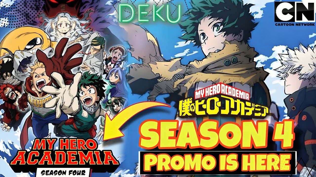 My Hero Academia Season 4 Official Promo in Hindi Dub | Cartoon Network