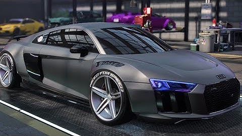 Need For Speed Heat: Customization: Audi R8 v10 Plus 1200Hp