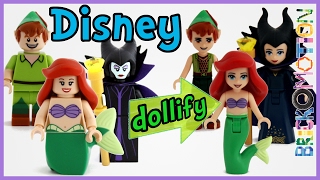 Disney Lego Minifigs Turned Into Minidolls