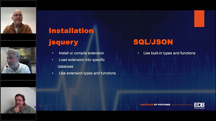 JSON and JSONPATH in Postgres 12