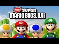 New Super Mario Bros. Wii  (4-Players) 60fps (Part 1) No Commentary