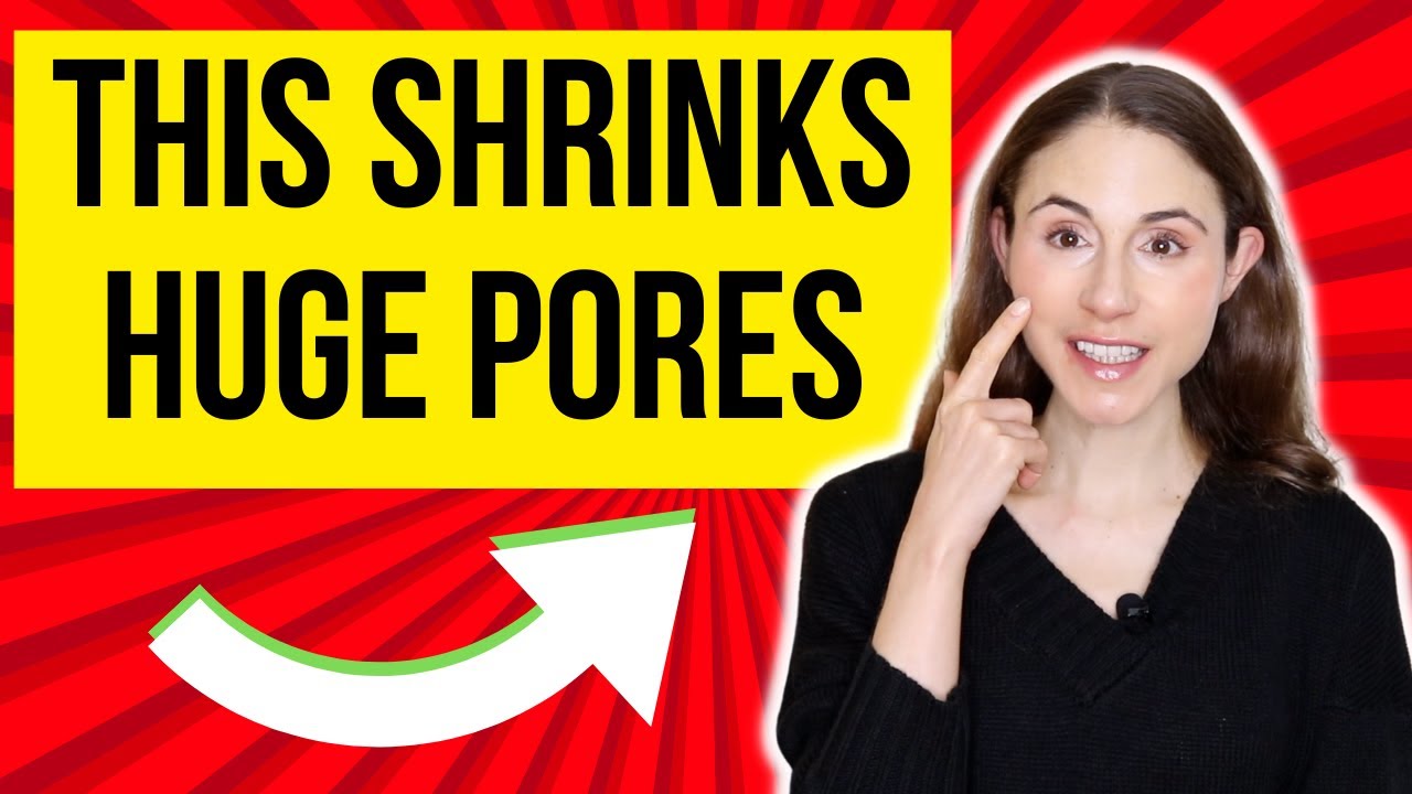 PORE SHRINKING TREATMENTS THAT ACTUALLY WORK 😍 Dermatologist @DrDrayzday