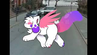 crystal walking around random images (read description)