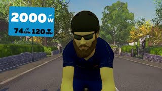 When there's cheaters in the race! | Zwift win