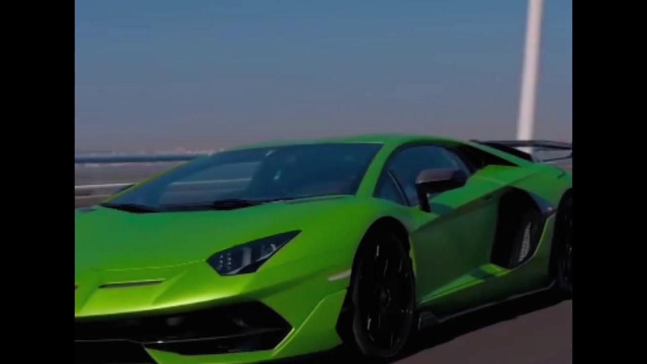 Синий lamborghini remix