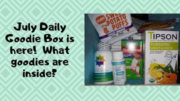 Mail Call! Free Full Size Samples In The Mail From Daily Goodie Box July 2019