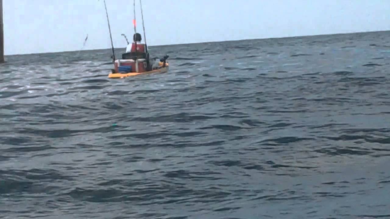 kayak fishing matagorda rig YouTube
