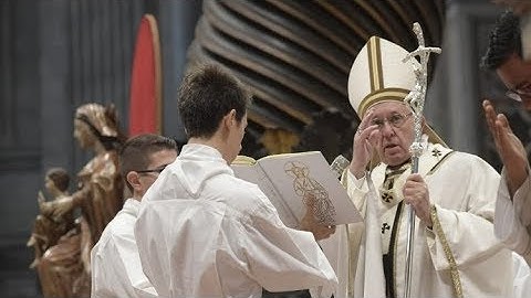 Thánh lễ ĐTC Phanxicô cử hành nhân Ngày Thế giời Người Nghèo lần thứ hai