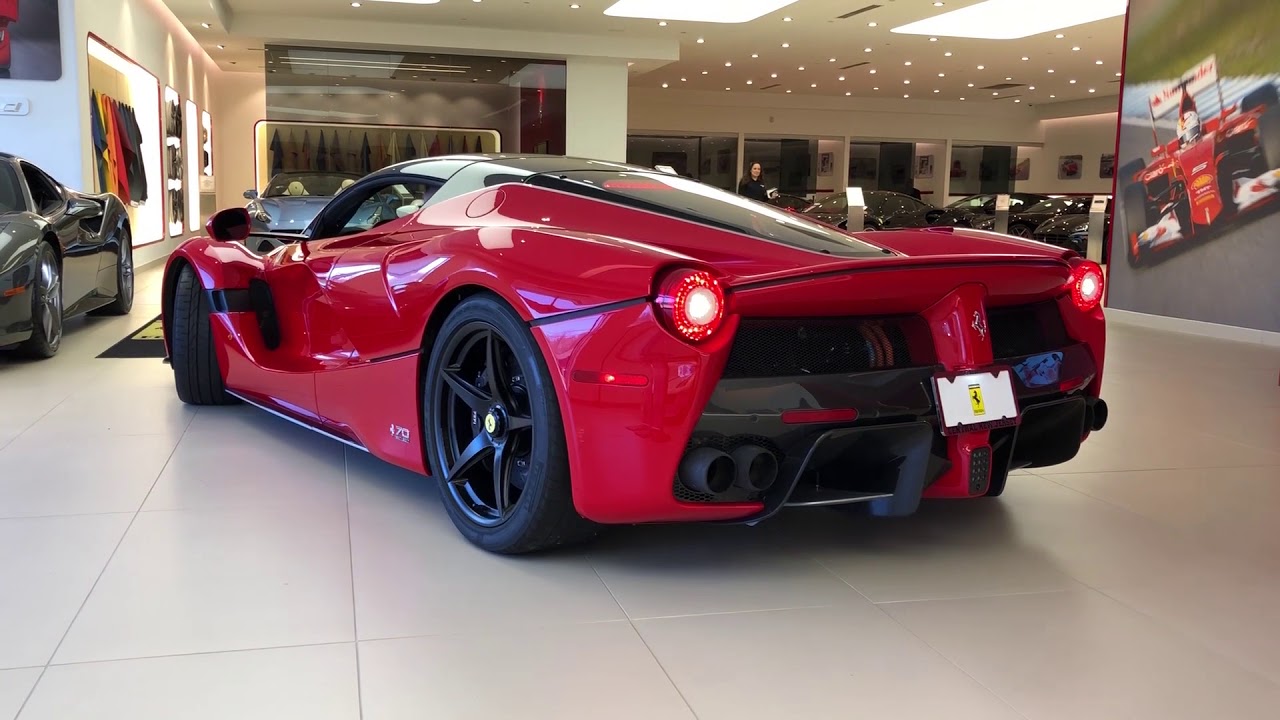 My friend Josh bought a LaFerrari Aperta!