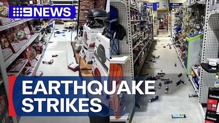 Earthquake hits NSW's Hunter Valley | 9 News Australia