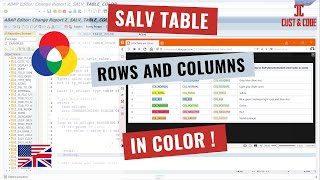 SALV Table - Colors in Rows and Columns [english] screenshot 2