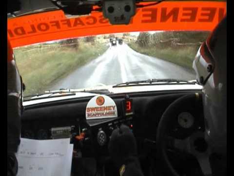 ALAN SWEENEY TIMOTHY LUNN SS4 MAYO STAGES RALLY 2011.wmv