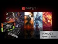 DOTA 2 - Ryzen 3 2200g - Nvidia GTX 1650