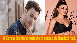 A Kerem Bürsin Le Molestó El Escote De Hande Ercel.