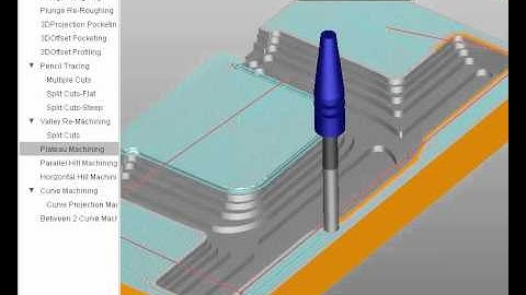 Video_4 Functional overview of 3 Axis Advanced Toolpath Methods in RhinoCAM