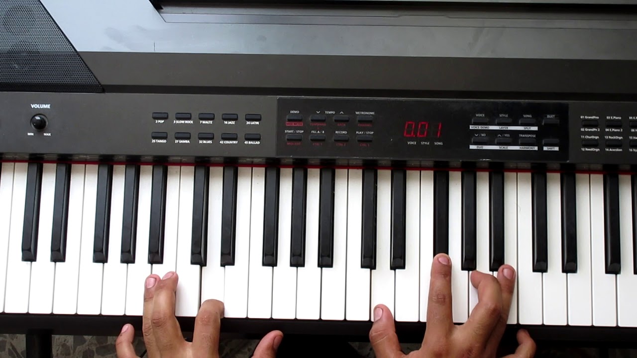 Donde nadie pueda ir Manuel medrano piano tutorial Acordes - Chordify