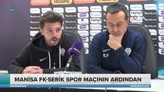 Manisa FK Serik Spor maçının ardından #manisa #haber #spor #manisaspor