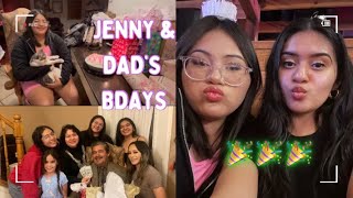 celebrating my sister and dad’s birthdays!🎉 // Stephy’s Vlogs