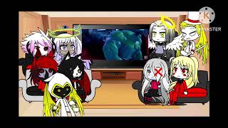 Hazbin Hotel React To Godzilla Vs Hulk
