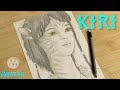 Drawing Avatar The Way of Water - KIRI / Drawing Tutorial