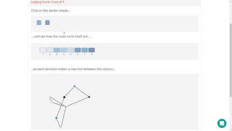 Comparative Judgement: The Colours Test