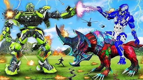 Safed Sher Vs RC JCB Robot Vs Tractor Robot| Remote Wala Cartoon| Robot Wala Cartoon| Robot Cartoon|