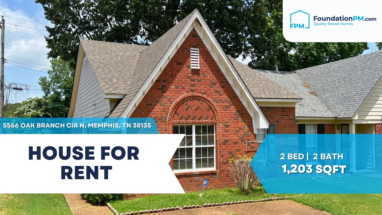 5566 Oak Branch Cir N, Memphis, TN 38135 — FoundationPM.com Shows Off This Cozy Bartlett Gem!