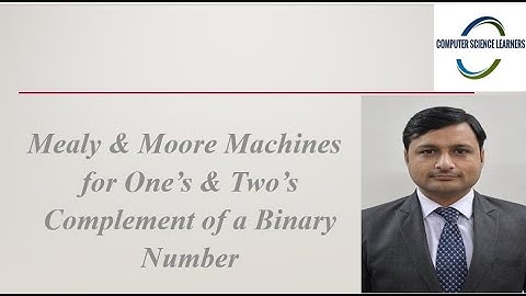 Designing Mealy & Moore Machine for 1