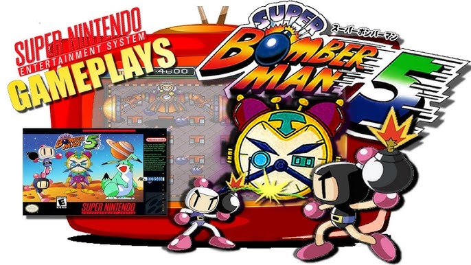 SNES Longplay [099] Super Bomberman 4 