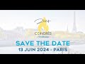 Save the date  congrs fdsap 2024  13 juin  paris