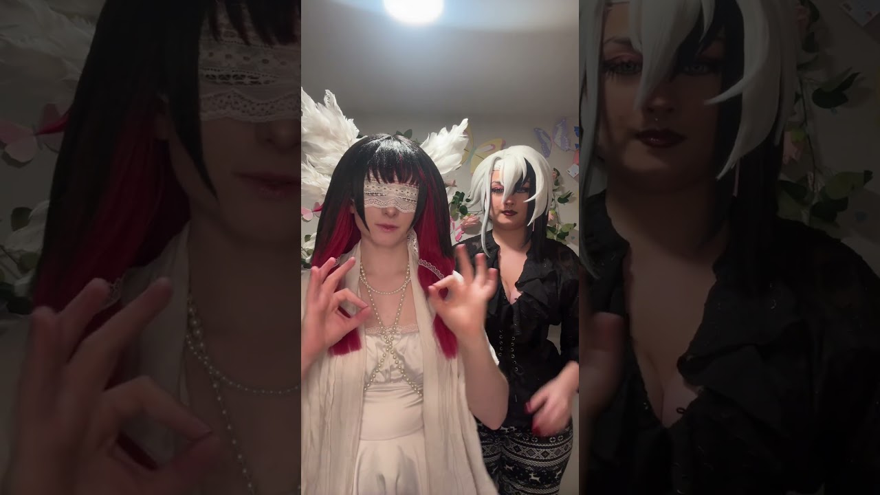 Arlebina | #arlecchino #columbina#genshinimpact#cosplay#hoyocreators #genshin #genshinimpactcosplay