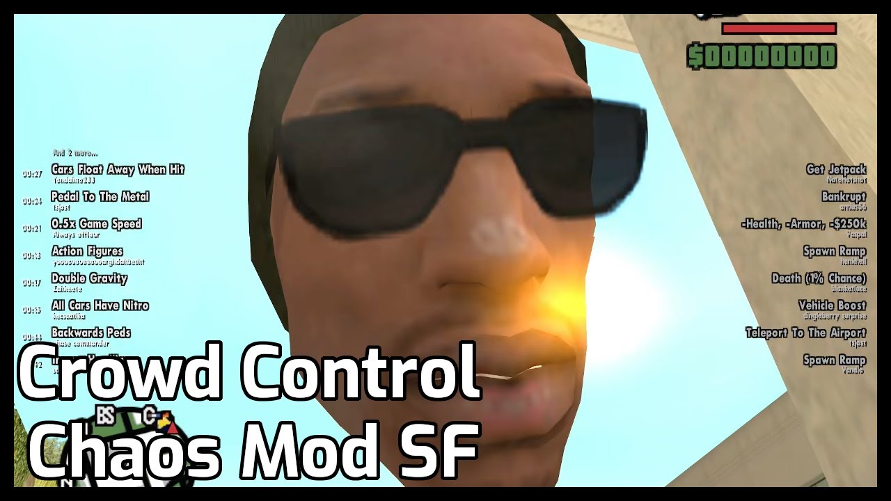 Crowd Control Chaos Mod San Fierro Race (Part 2) w/ @Lordmau5 - YouTube