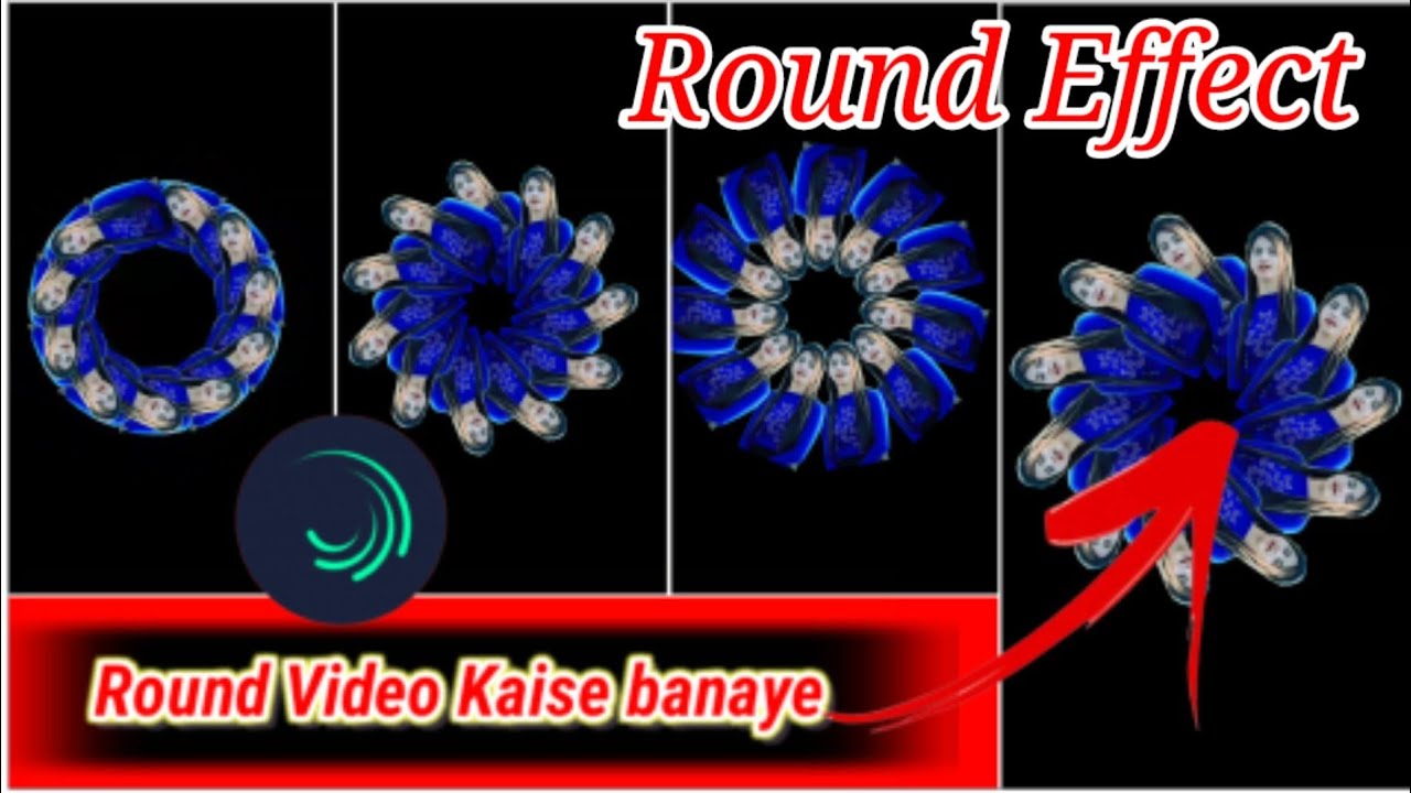 Round video kaise banaye \ How to make round video circle \  Alight Motion round video editing