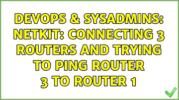 DevOps & SysAdmins: netkit: Connecting 3 routers and trying to ping router 3 to router 1