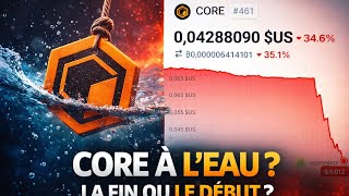CORE DAO CE QUI SE PASSE EN CE MOMENT