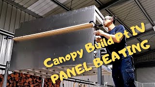 Build Your Own 4x4 Canopy Part IV  Panels and Roof